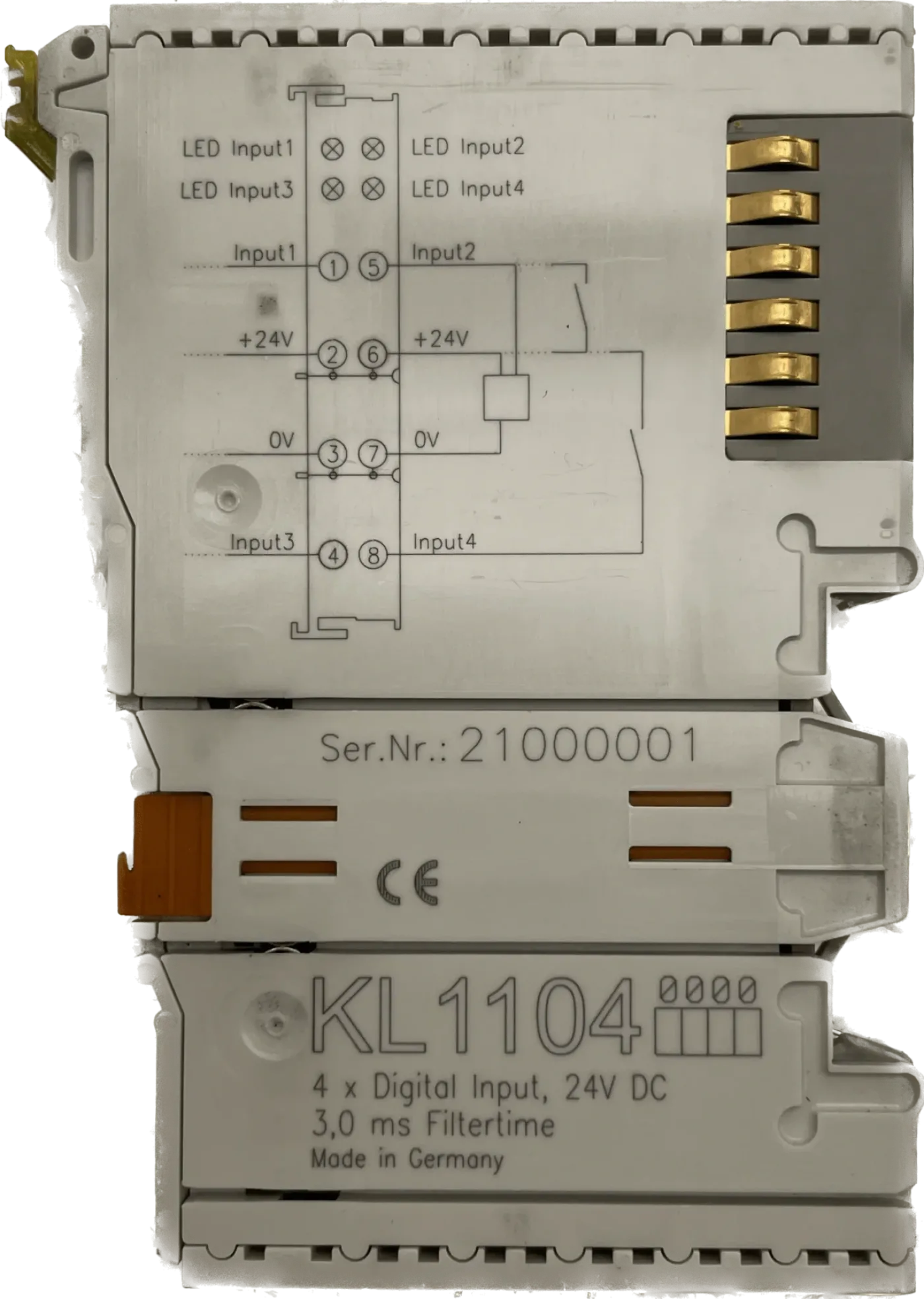 Beckhoff KL1104 | Busklemme, 4-Kanal-Digital-Eingang - 2