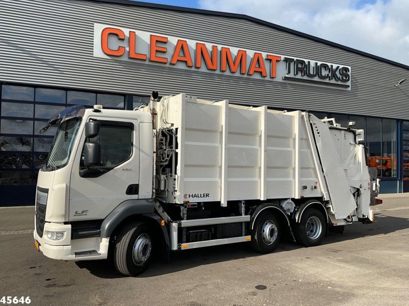 DAF FAG LF 220 Euro 6 Haller 14m³ Just 123.721 km!