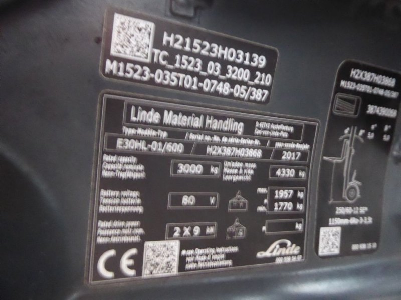 Linde E30HL-01/600