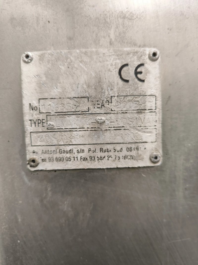 ALVAK 4-TC-DOSIVAK INLINE SOLID-LIQUID MIXER