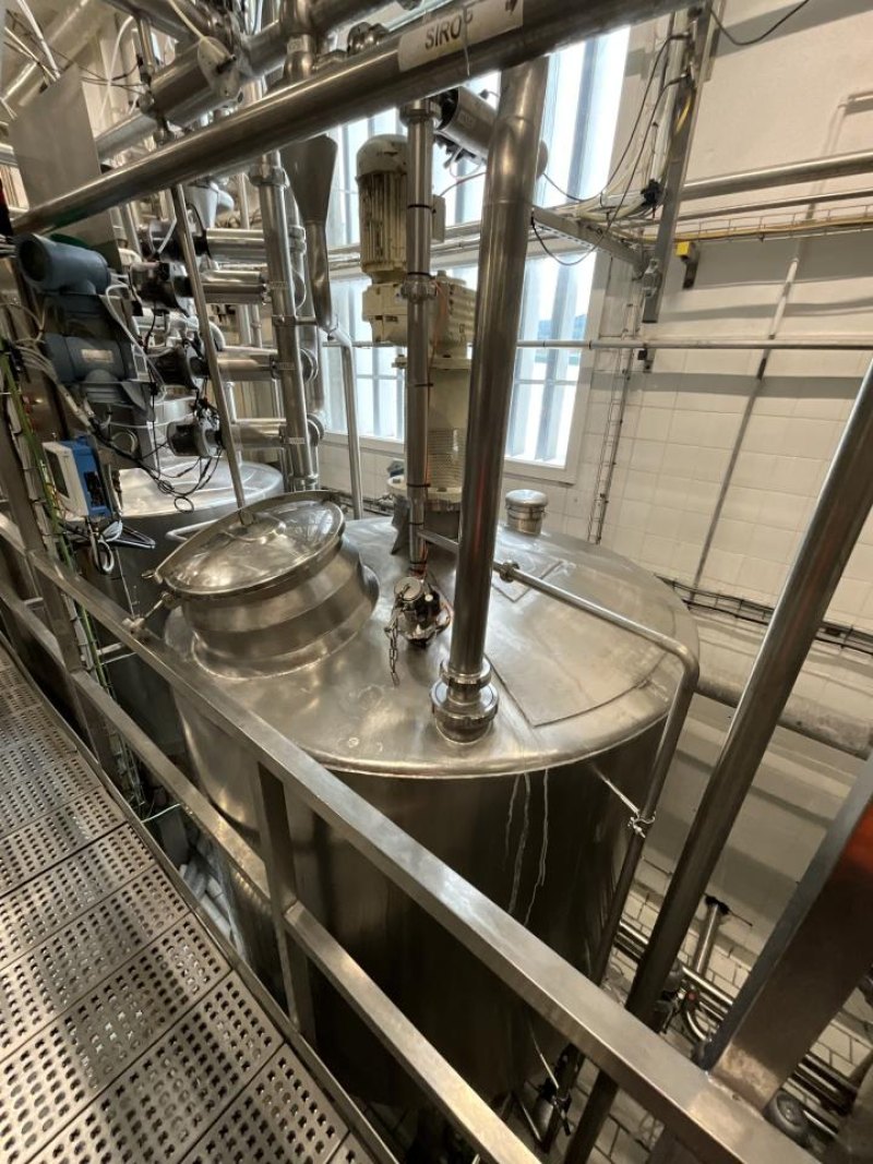 Unknown 3000 Litre Stainless Steel Mixing Tank