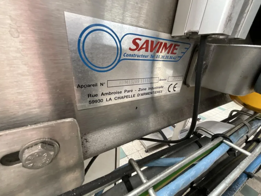 2013 Savime Savime 420mm Conveyor Belt from Case Packer to Spiral Elevator - Line 1