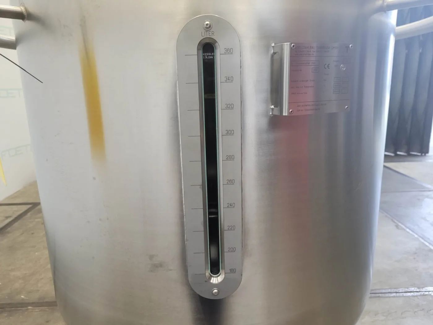 Edelstahlbau Tannroda 350l (Pharma execution & unused) - Pressure vessel - 5