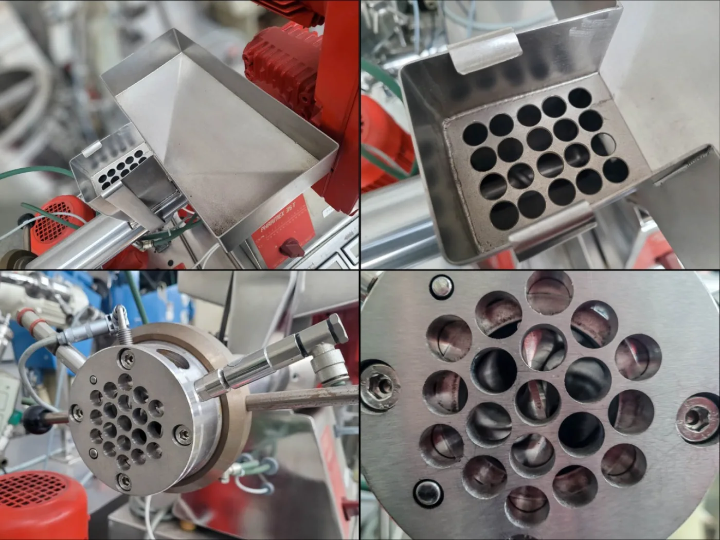 Wysstec Pharma-Extruder PHARMEX 35 T & Noduliser SPHAEROMAT 250 T - Single screw extruder - 6