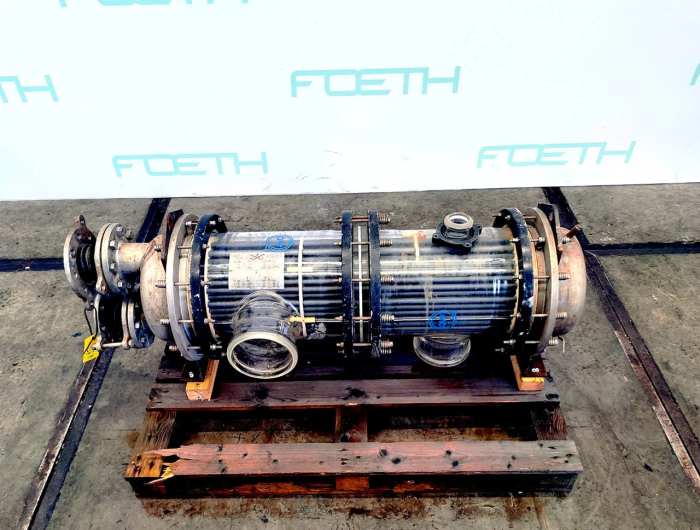 QVF Glasstechnik S-ROB64/300/SH/2/SIC 6,4m² - Shell and tube heat exchanger - 6