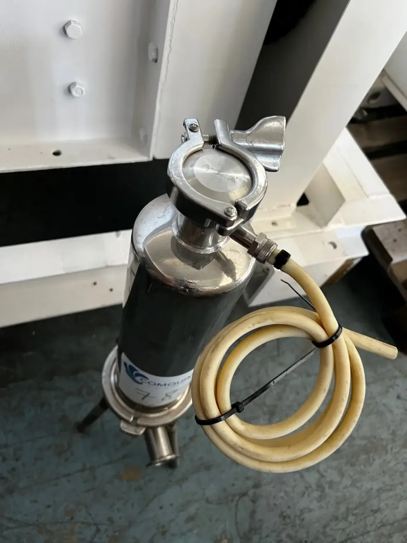 USED SARTORIUS 7P01QY25TCDFELB STAINLESS STEEL FILTER 3.6 LITERS - 4