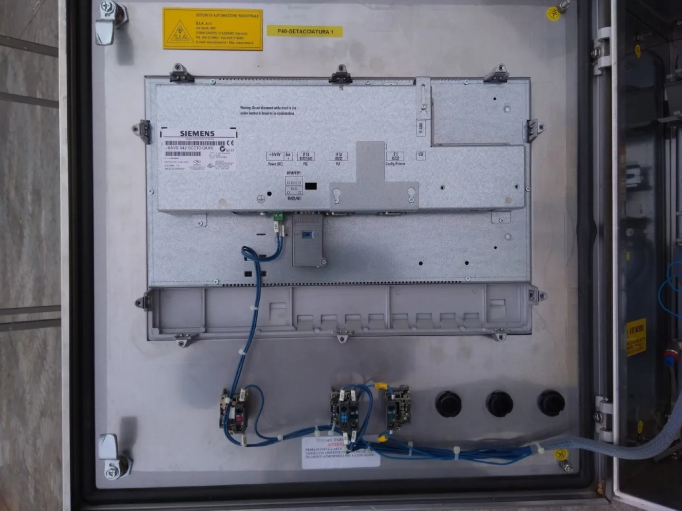 QUADRO DI COMANDO – SIEMENS - 3