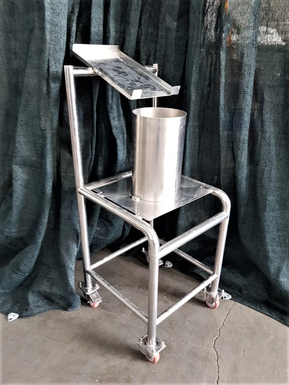 CARRELLO TRASFERIMENTO POLVERI