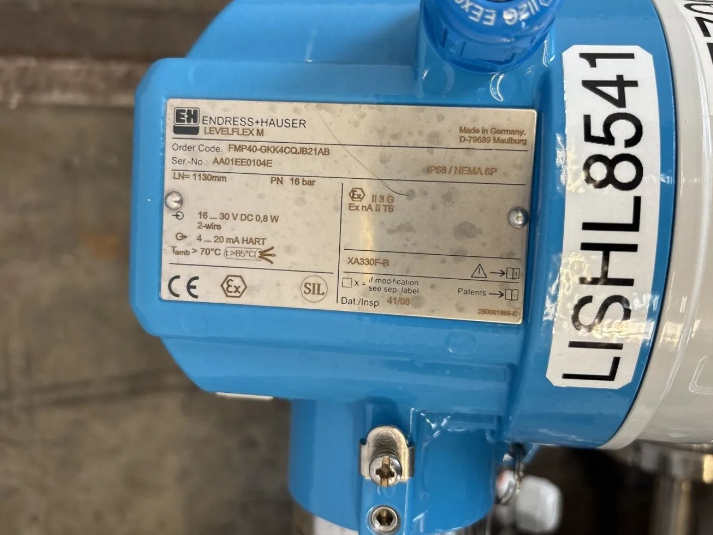 M.roth 278 L - Pressure vessel - 2