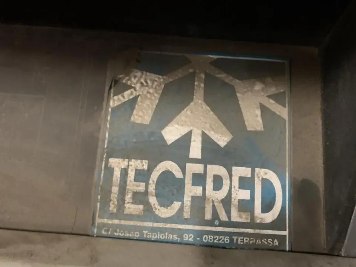 USED TEC-FRED INDUSTRIAL REFRIGERATION SYSTEM - 1