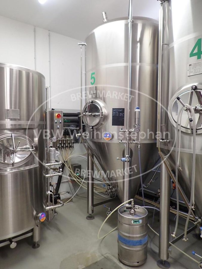 cylindroconical fermentation and storage tanks (CCT, 5 pcs.)