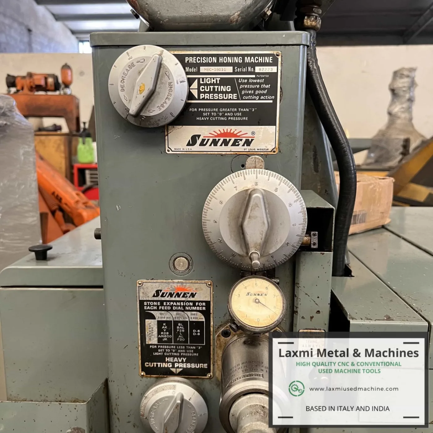 HONING MACHINE, SUNNEN - MBC 1801G - Laxmi Metal & Machines, Rohtak - 5