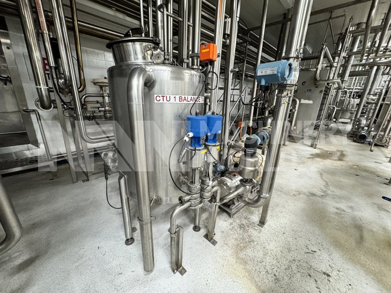 16,000 LPH GEA Cream Pasteuriser Plant with Deaerator