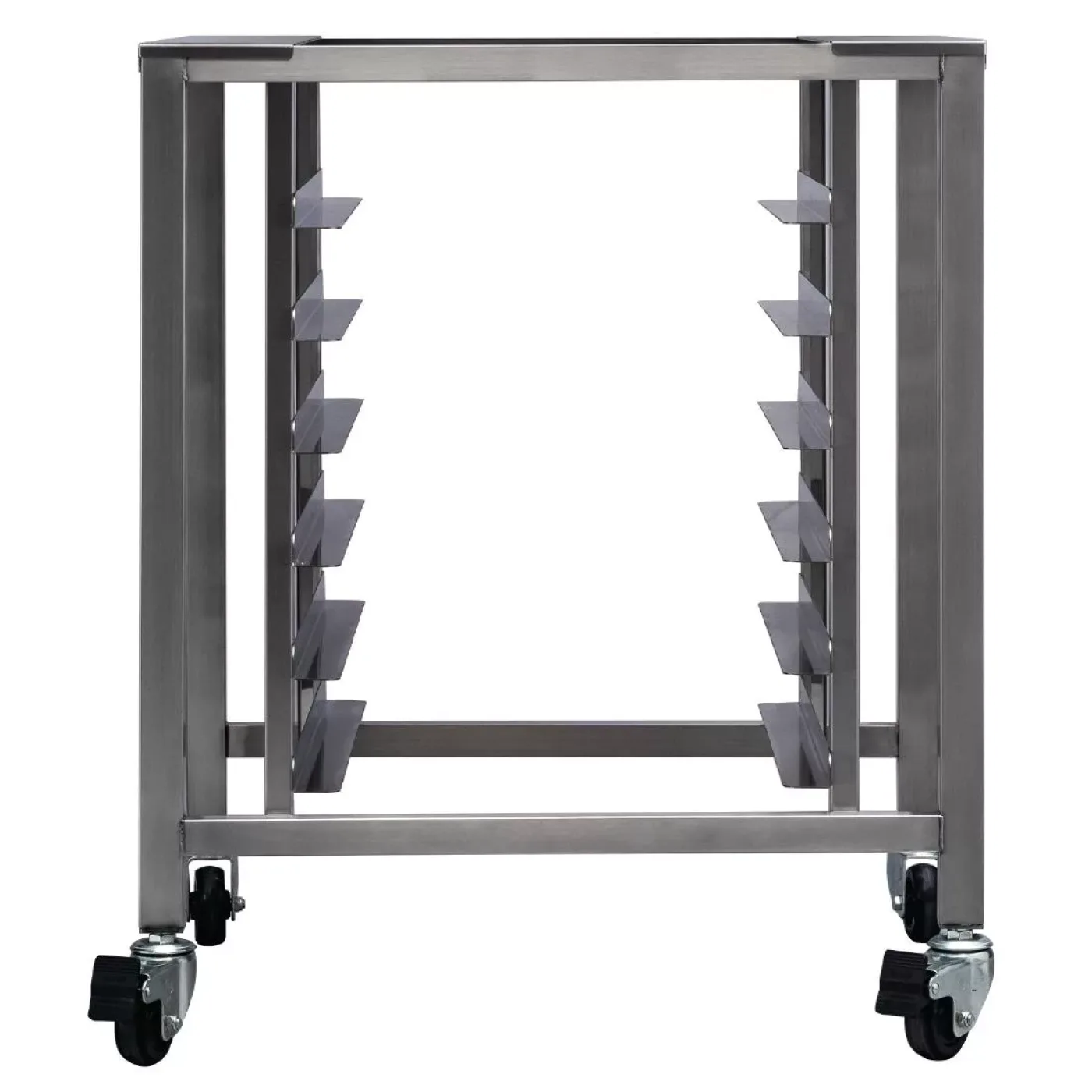 TurboFan Stainless Steel Stand with Castors and Swivel Lock SK32 - islandcatering - 2