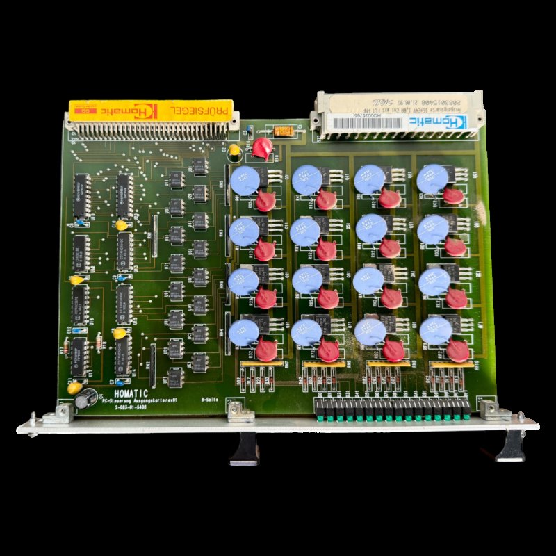 HOMAG Homatic Ausgangskarte 16x24V 1,0A 2us mit FET PNP Art.-Nr. 2083015408 H00035765