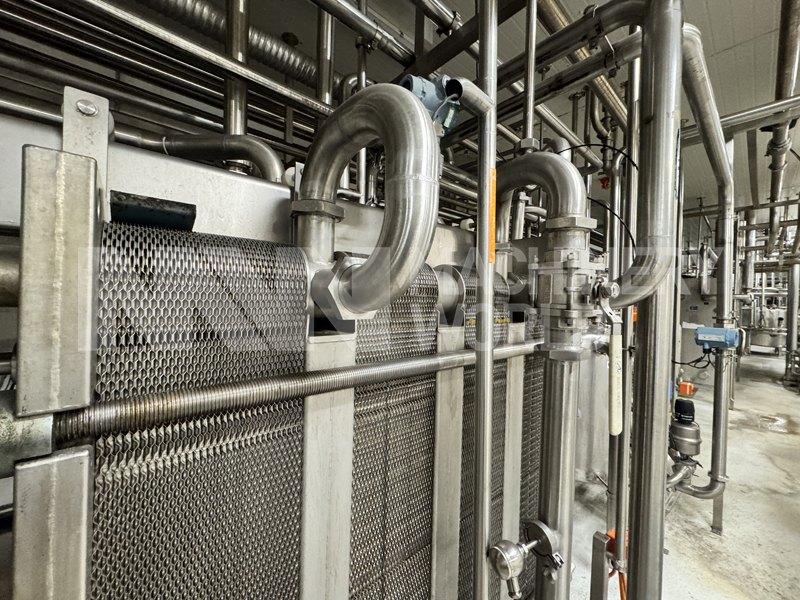 16,000 LPH GEA Cream Pasteuriser Plant with Deaerator