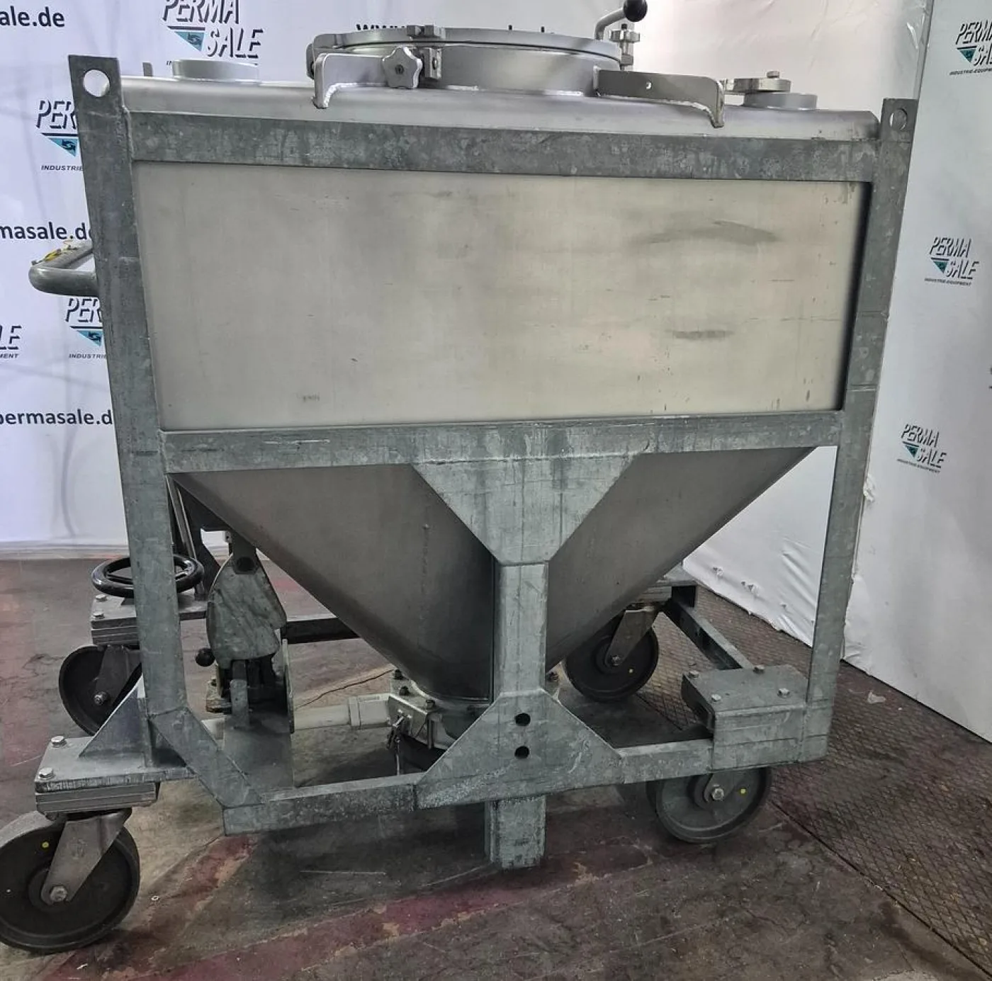 1984 Stöcklin AG IBC-Behälter mit Halar-Beschichtung 630 ltr. - 2