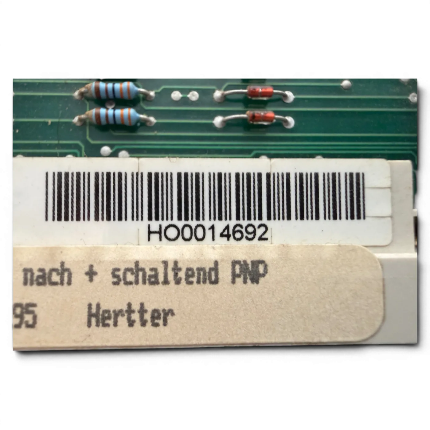 HOMAG Eingangskarte 32E 24V PNP HC020 2US +SCHALTEND Art.-Nr. 20B3015105 für BAZ 32 BOF - 7