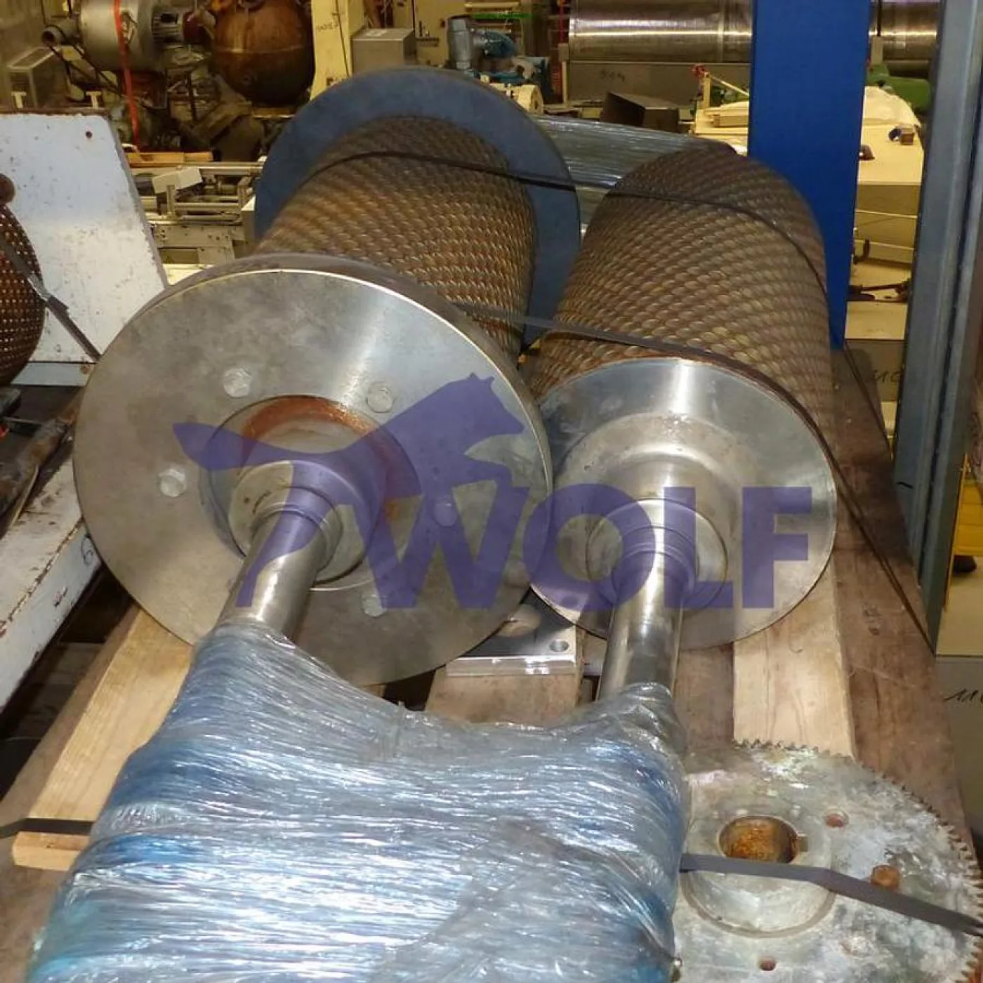 Formwalzensatz ERIKSEN - mit ca. 600 mm Arbeitsbreite, Format: Linse. - 1