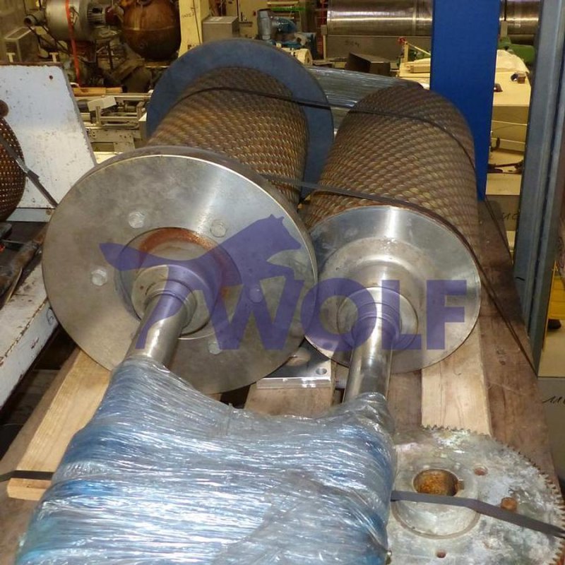 Formwalzensatz ERIKSEN - mit ca. 600 mm Arbeitsbreite, Format: Linse.