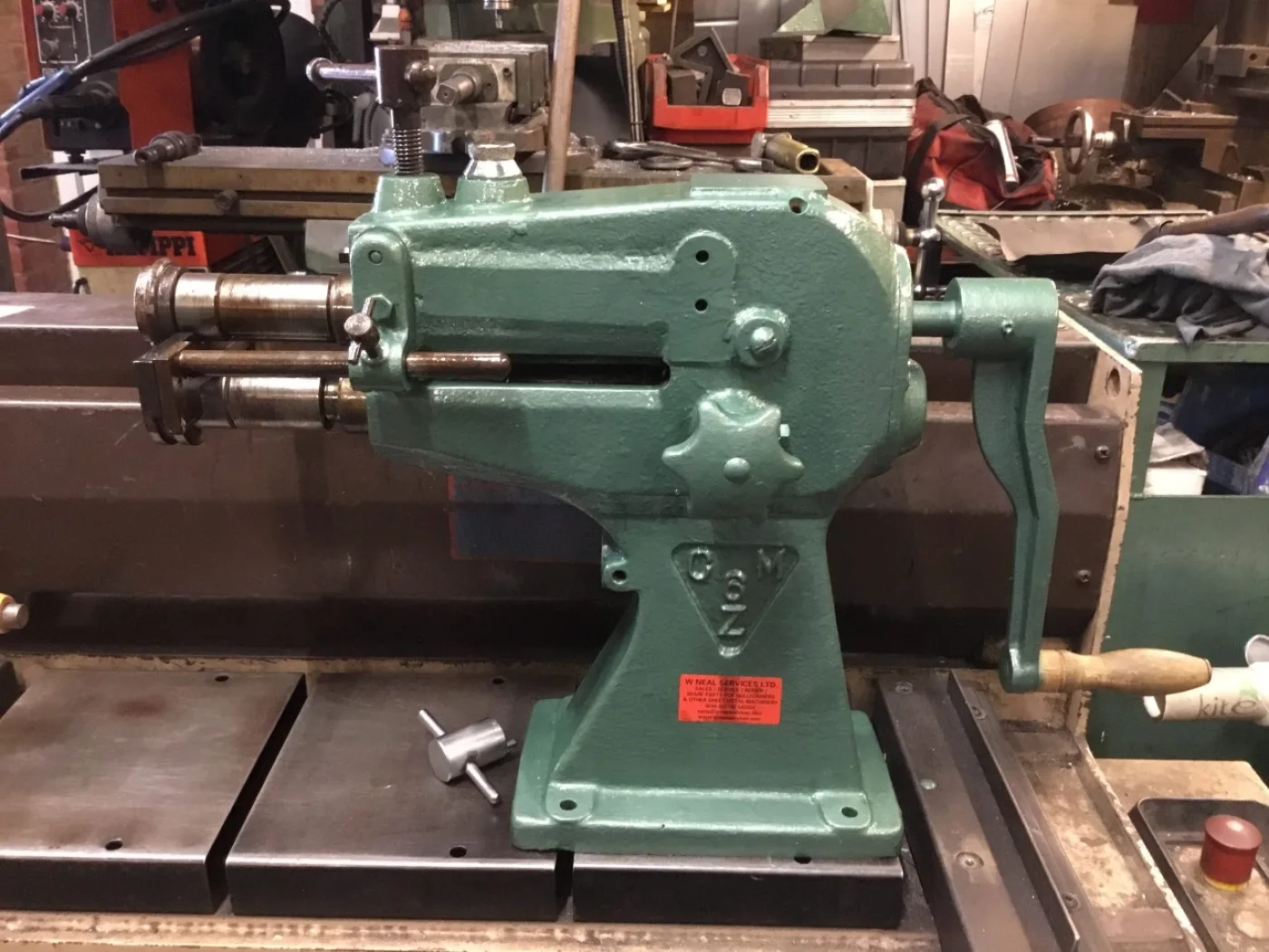 CMZ 6 Hand Swager 280mm - WNS - W. Neal Services Ltd - 1