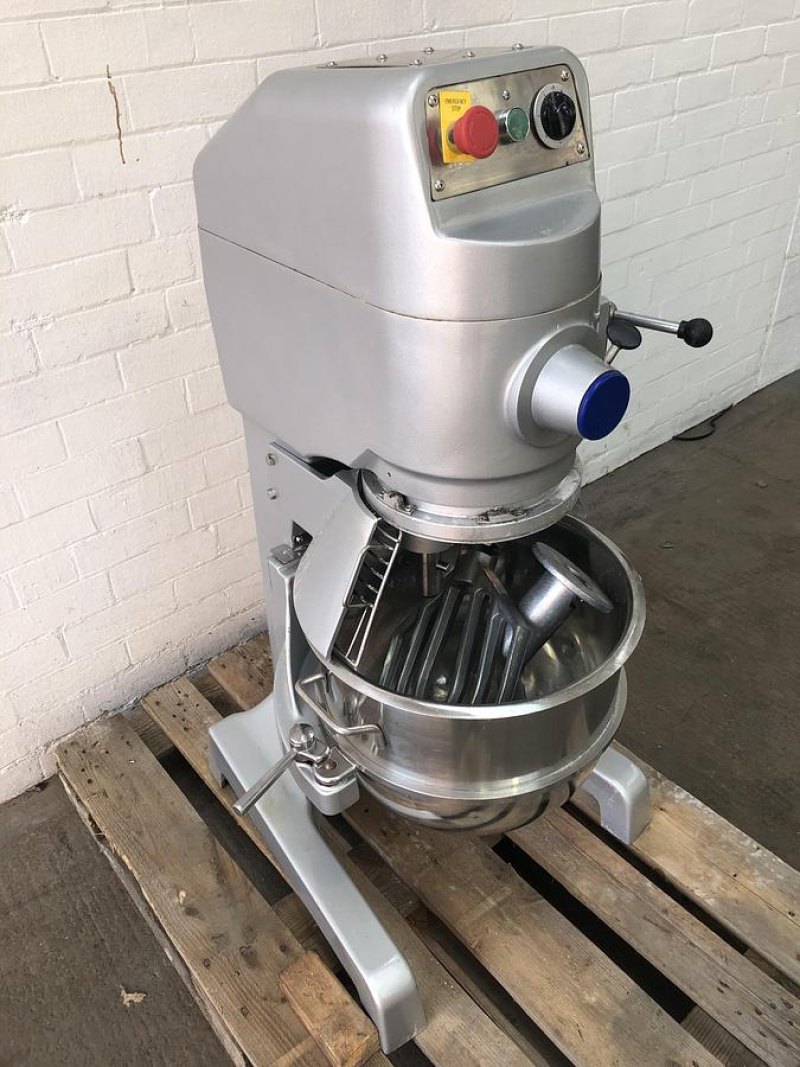 Chefquip 30ltr Planetary Mixer complete with Stainless Steel Bowl, Beater and Hook