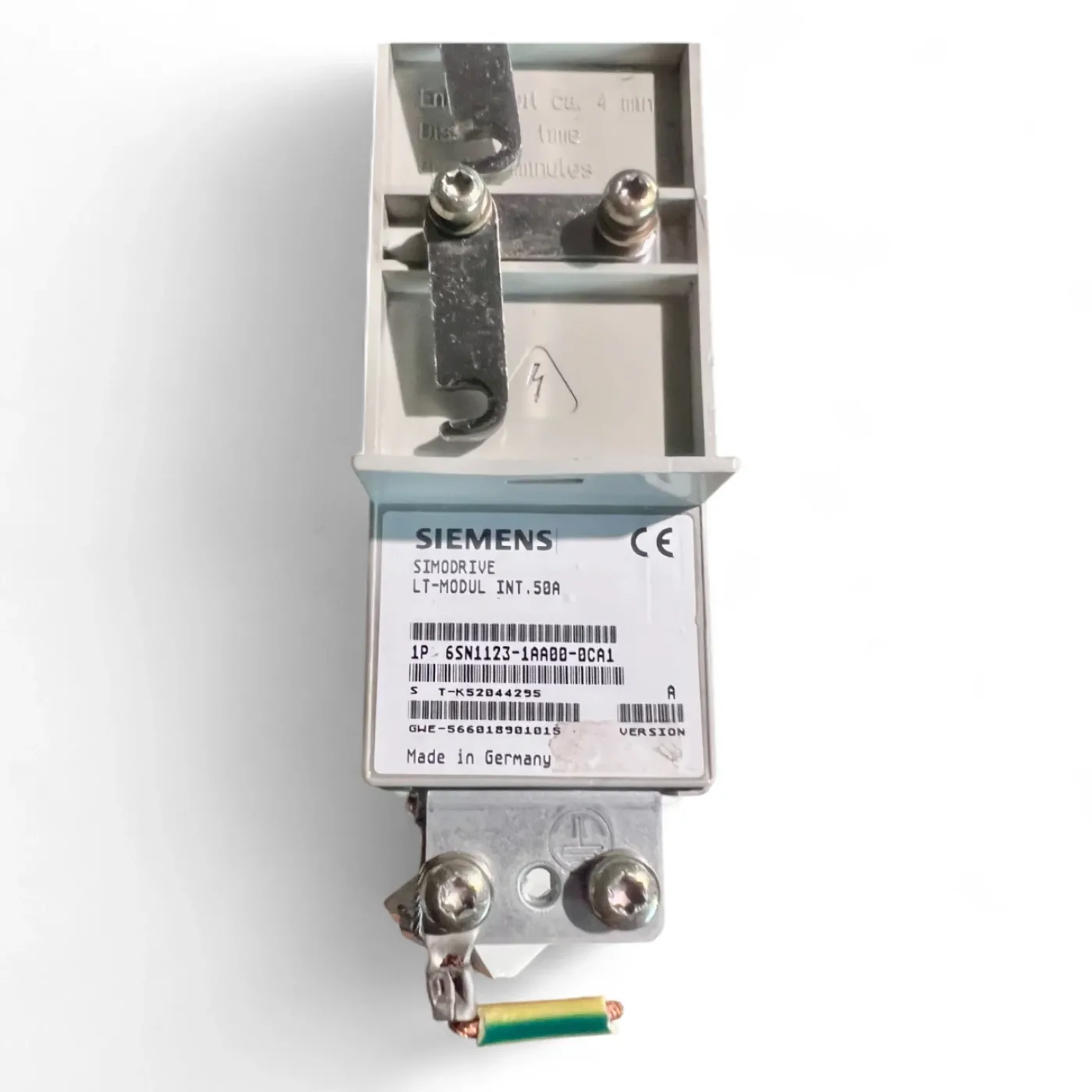 Siemens Simodrive LT-Modul INT. 50A Art.-Nr. 6SN1123-1AA00-0CA1 + Regelungseinschub Art.-Nr. 6SN1118-0AA11-0AA1 z. B. IMA 810 V - 5