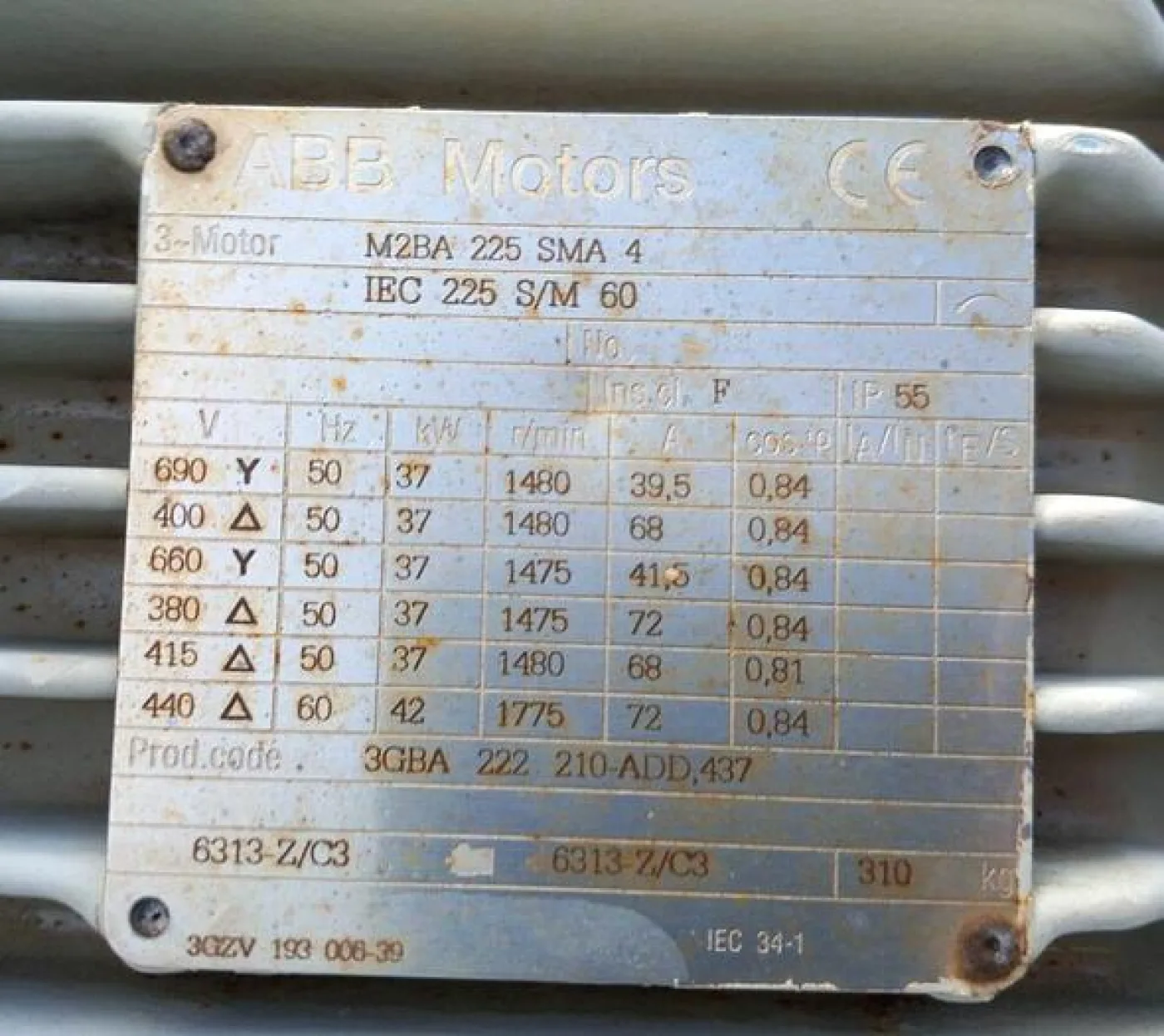 Bomba Goulds-pumps 37kW - 2