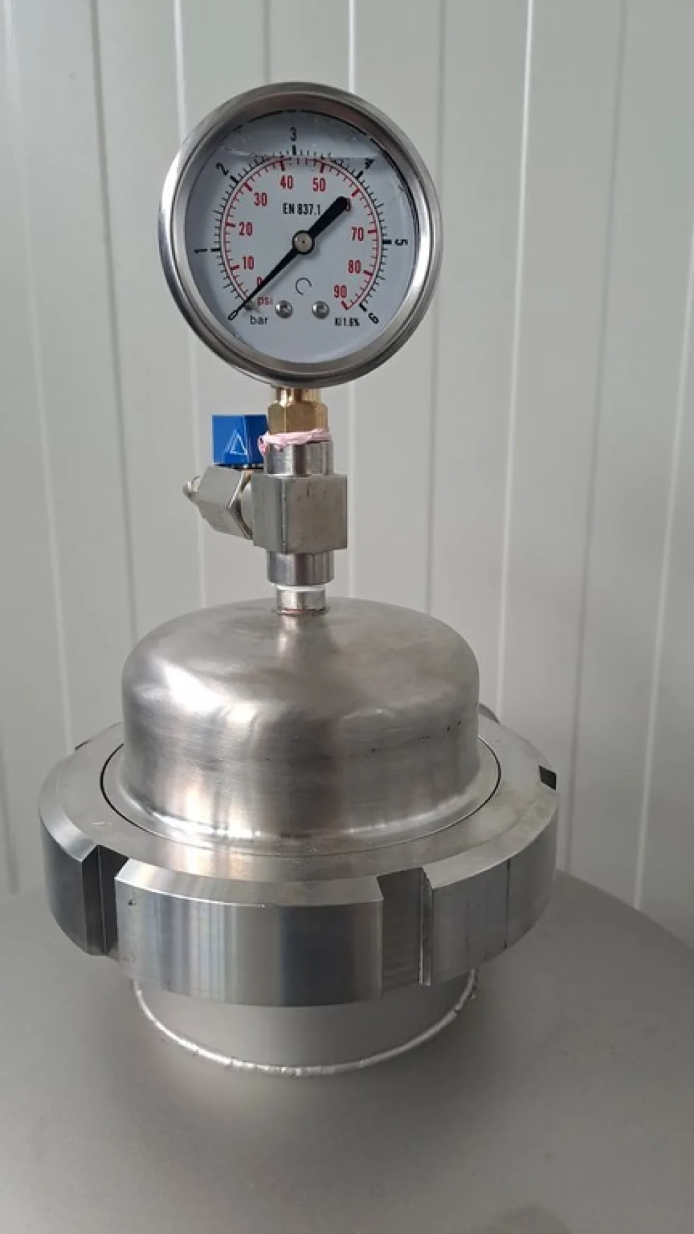 STAINLESS STEEL PRESSURE TANK / CYLINDER / NOURISHER, SECOND-HAND EQUIPMENT