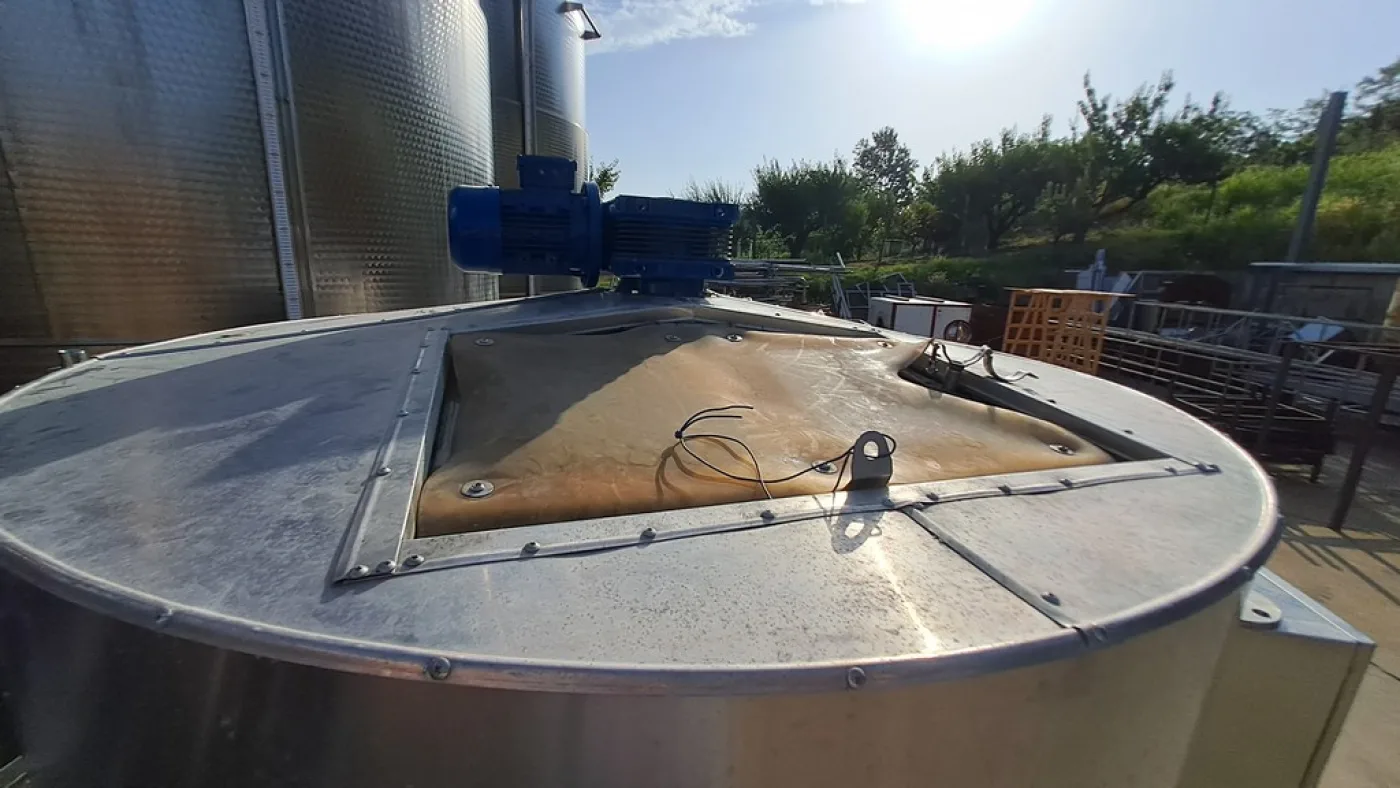 STAINLESS STEEL MIXER DELLA TOFFOLA FIRM, CAPACITY LITERS 3000 ABOUT, TOTALLY INSULATED, SECOND-HAND EQUIPMENT - 5