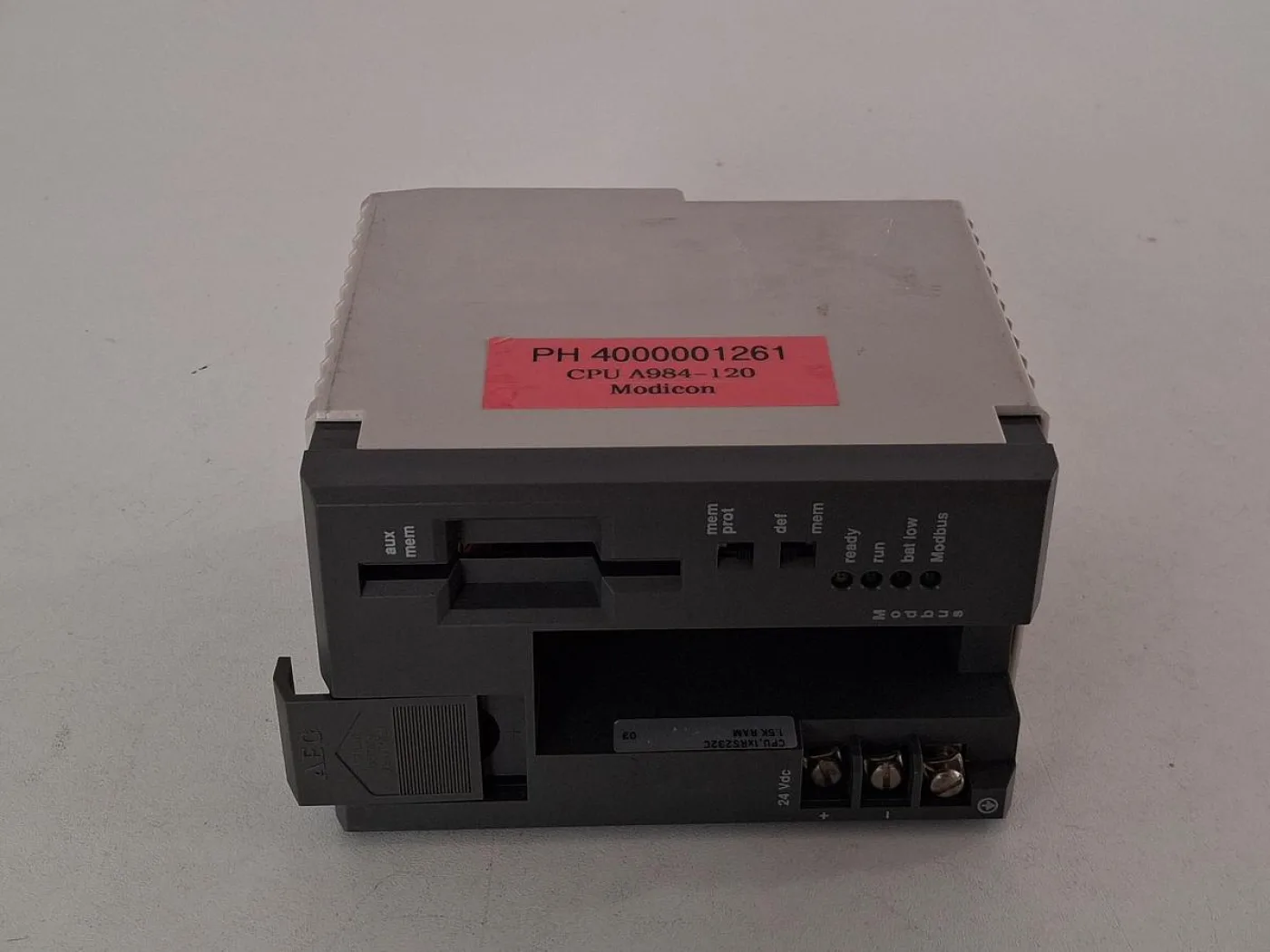 AEG Modicon PC-A984-120 PLC CPU Module - 1