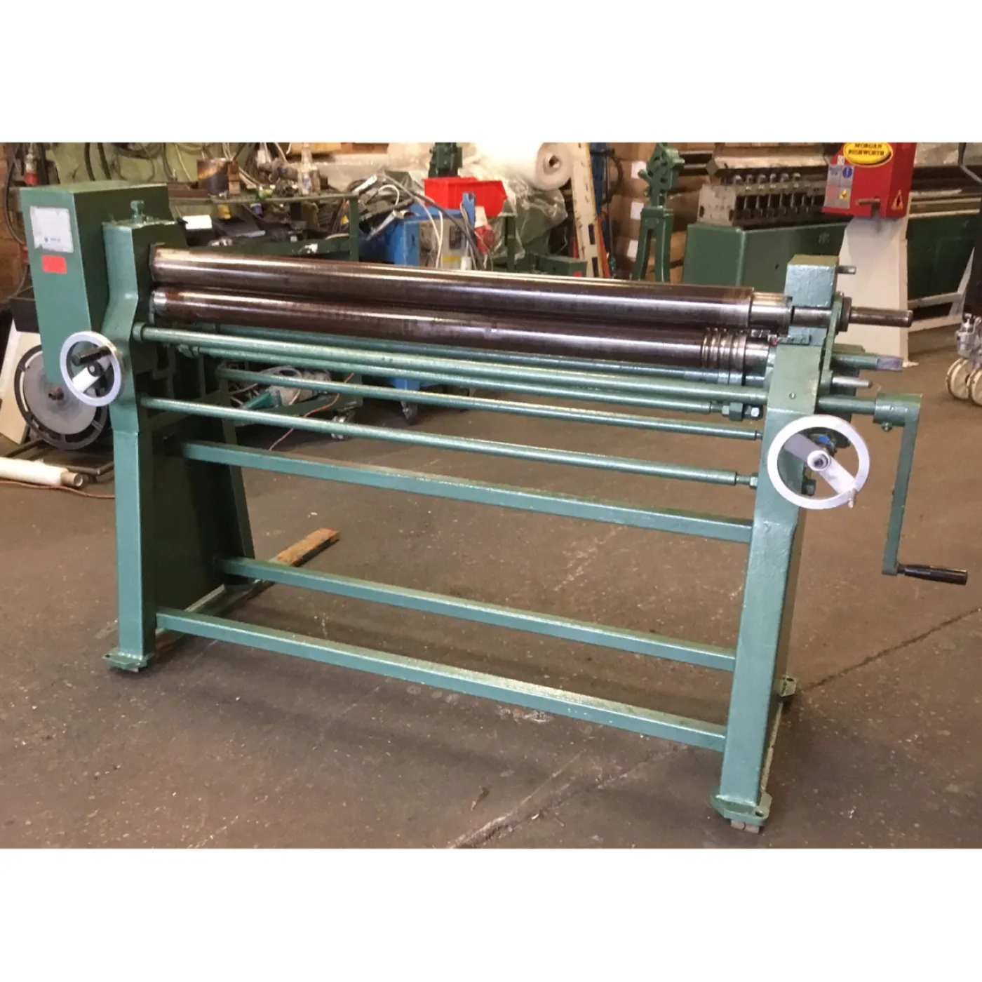 BIRLIK Geared Hand Bending Rolls 1250mm x 75mm - WNS - W. Neal Services Ltd - 1