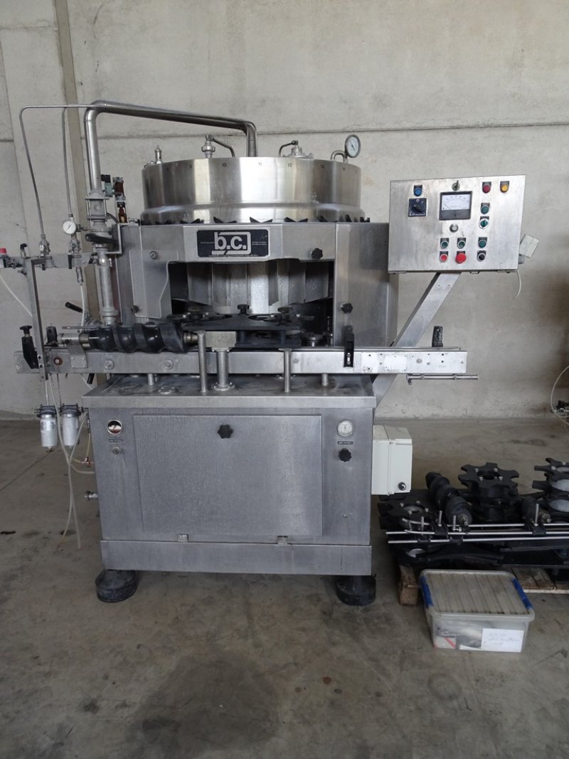 BC ISOBARIC FILLER 24 VALVES, SECOND-HAND MACHINE