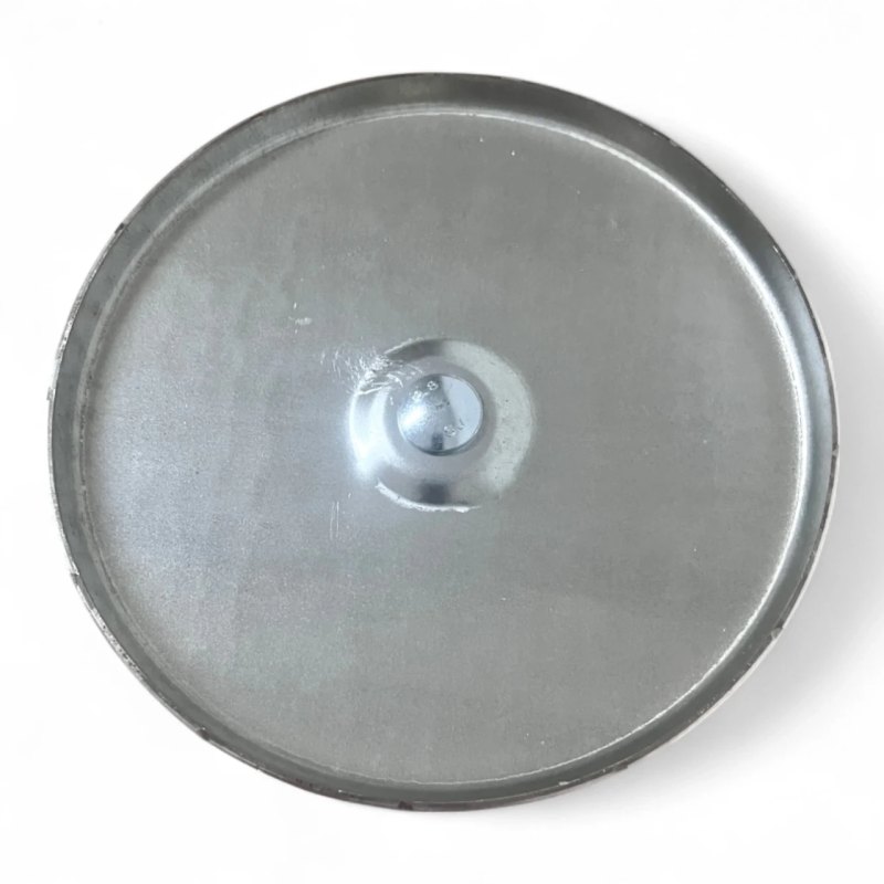 Filterronde Filterdeckel Deckel verzinkt für Filterschlauch D=200 mm mit Gewindebolzen M8x25 (4 Stück)