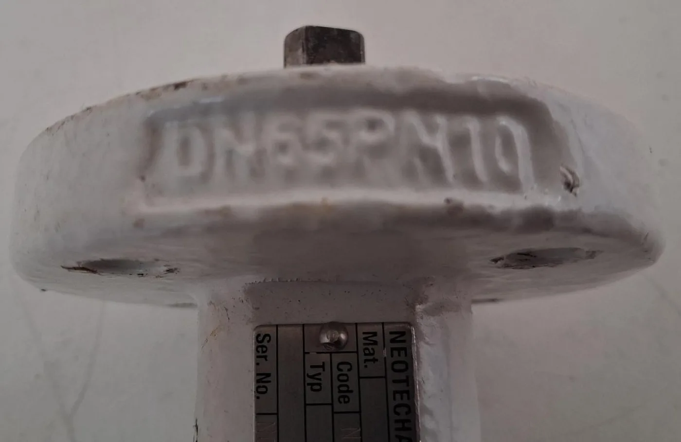 Neotecha NeoSeal DN65 PN10 PFA Lined Butterfly Valve - 3