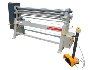 Motorische 3-Walzen Blecheinrundbiegemaschine IR 1270 x 75