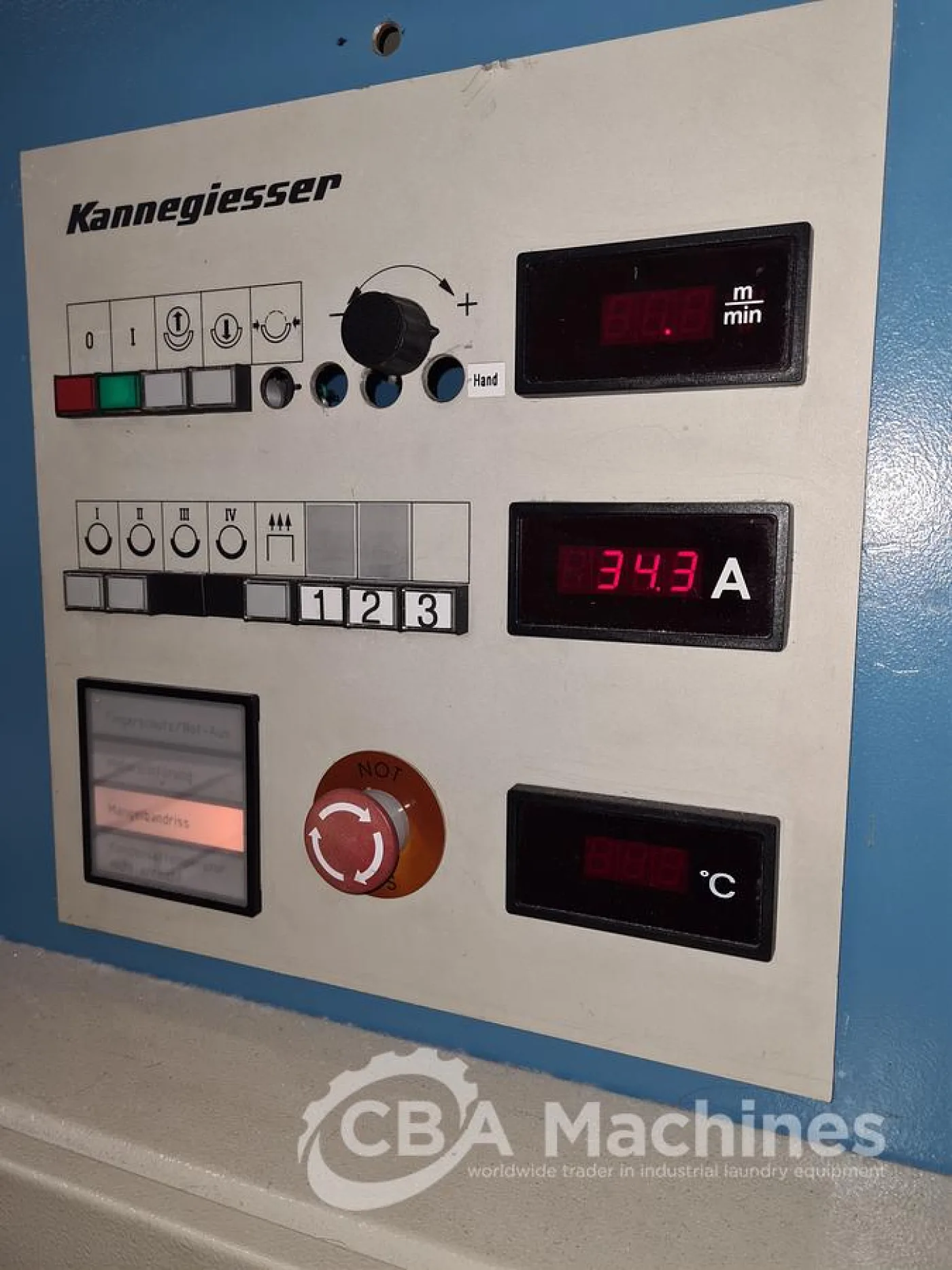 1997 Ironer Kannegiesser HLM 2 roll 1200 x 3000mm (650) - 2