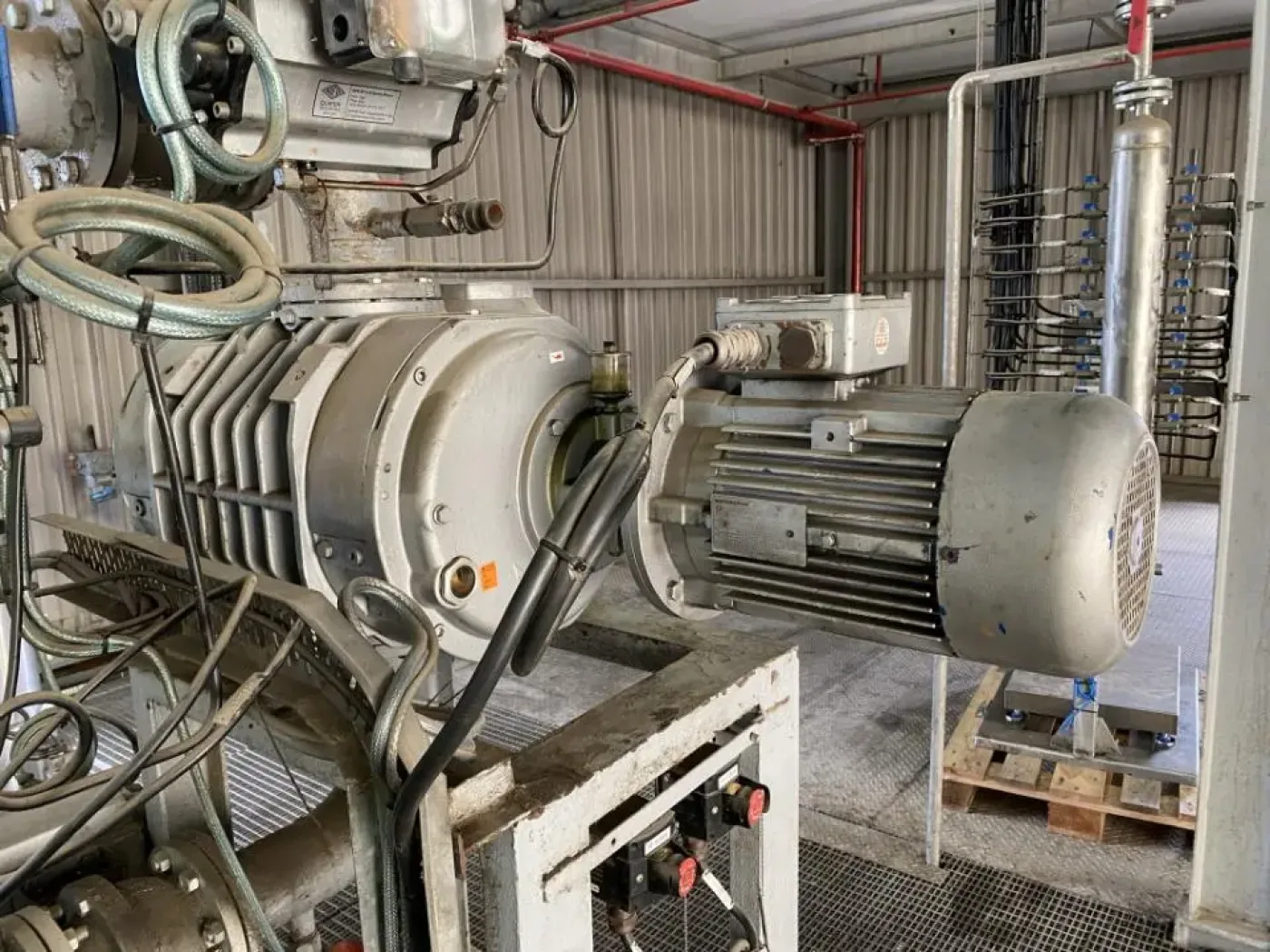 USED BUSCH PANDA WV 2000 C 0EC ZZTZ ATEX VACUUM PUMP - 6
