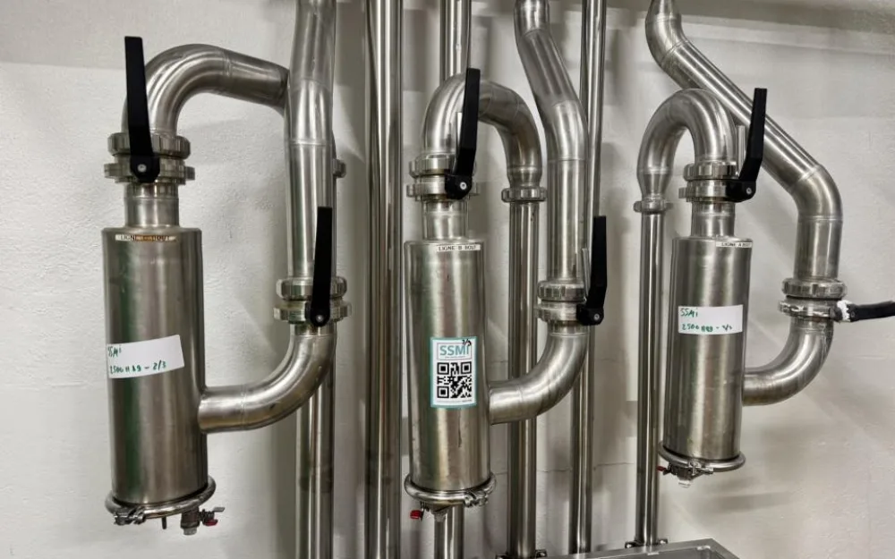 sanitary inline filter housings / product strainer 3x