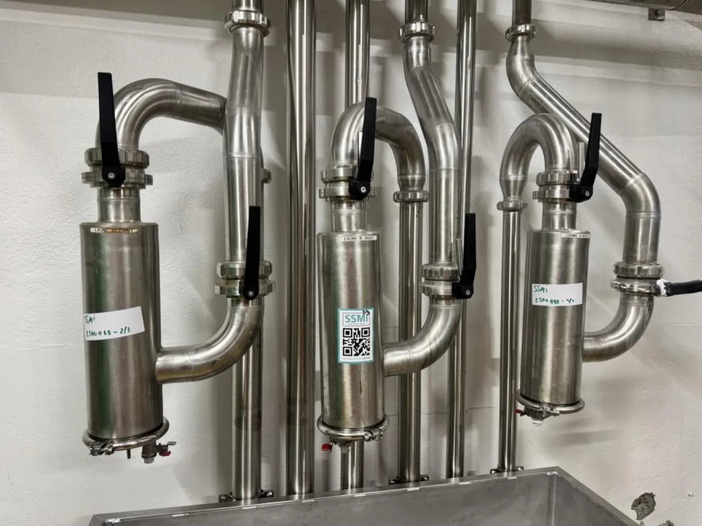 sanitary inline filter housings / product strainer 3x - 1
