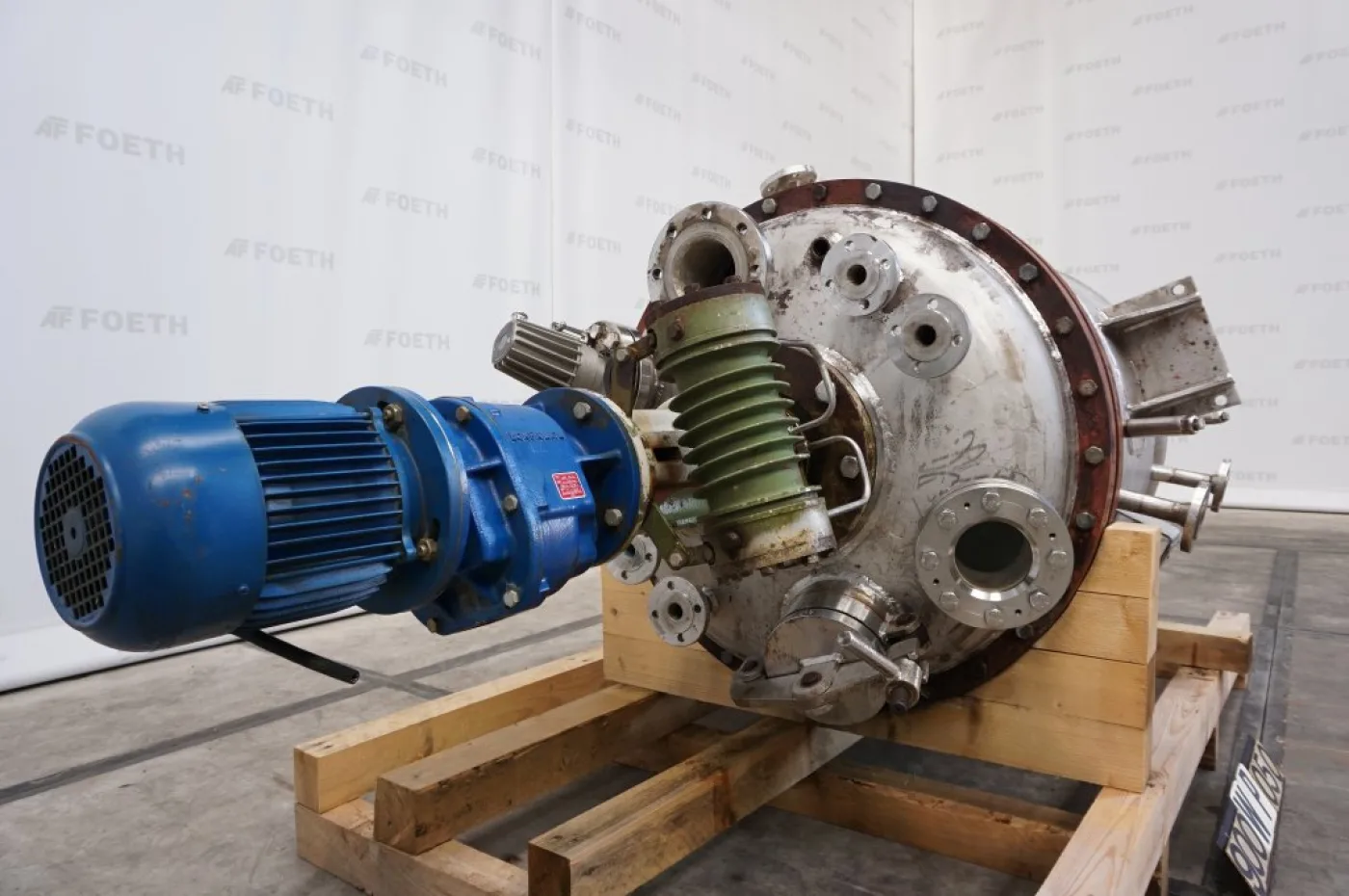 Sombroek Zaandam 600 l Anchor stirrer - Stainless Steel Reactor - 3