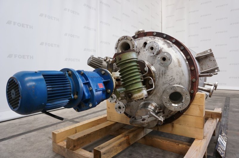 Sombroek Zaandam 600 l Anchor stirrer - Stainless Steel Reactor