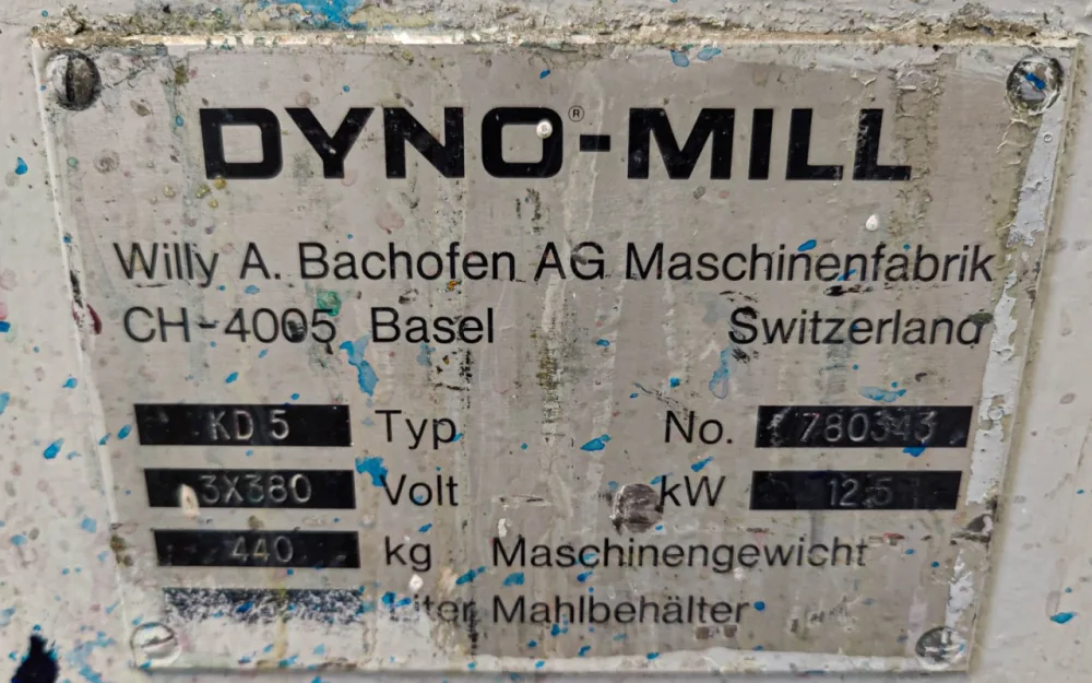 Wab Bachofen KD5 - Sand mill