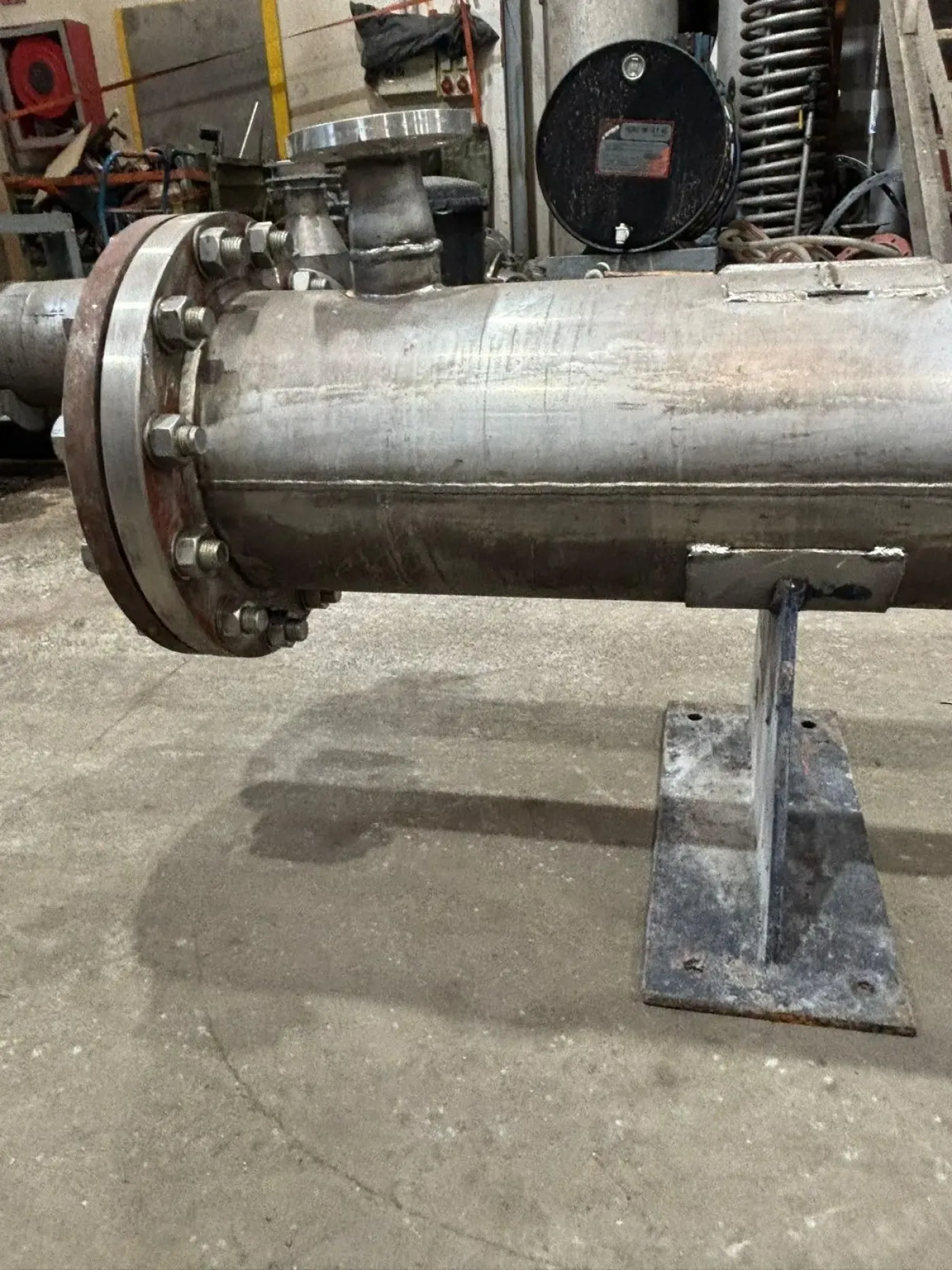 USED STAINLESS STEEL TUBULAR EXCHANGER 6.5 M2 - 5