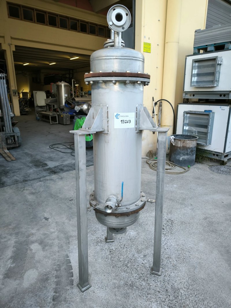 STAINLESS STEEL SINGLE-PLATE FILTER 0.1 M²