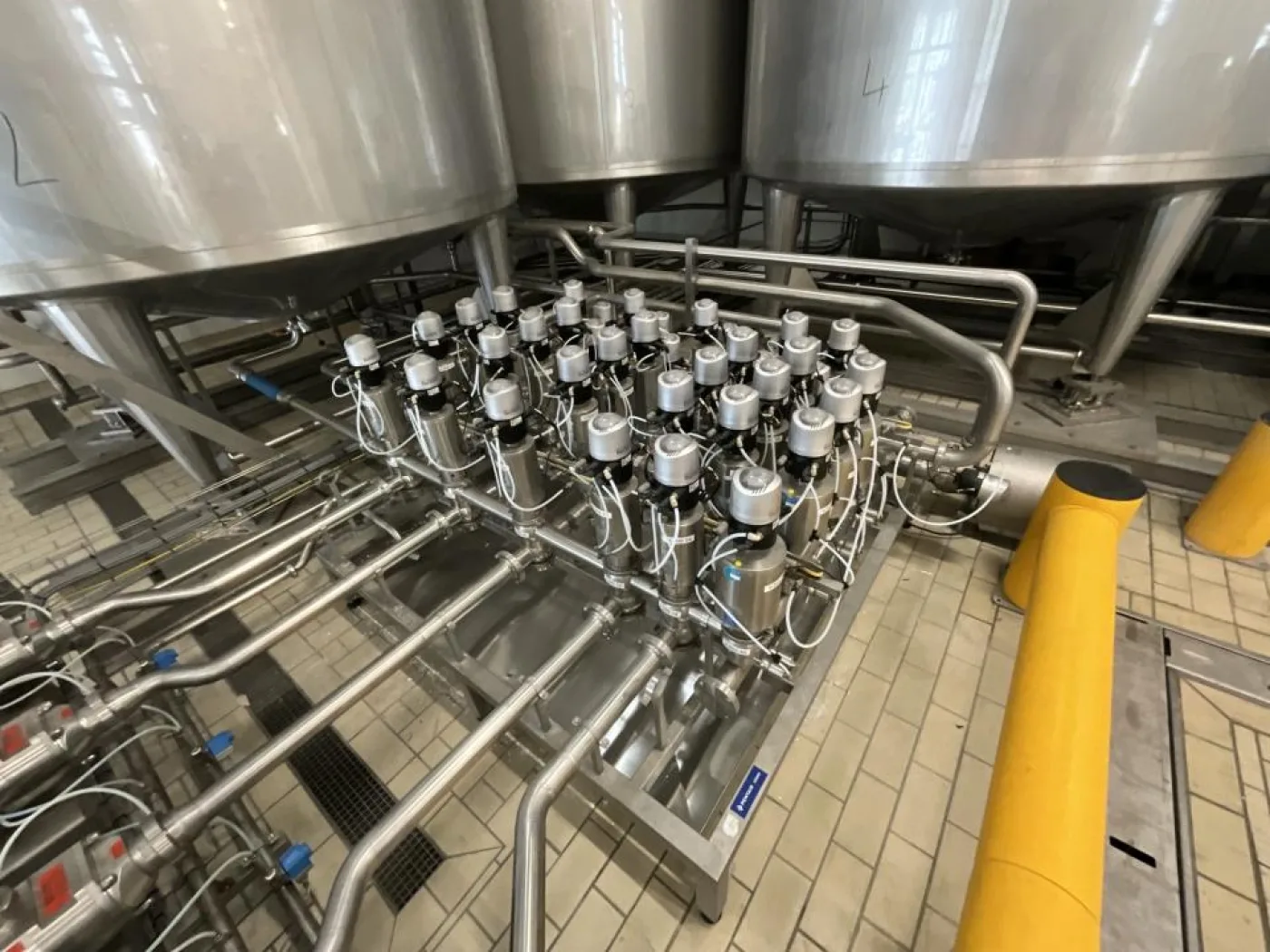 Pentair Pentair Sudmo DN2.5 Stainless Steel Multi Port Valve Manifold with Alfa Laval S/S Centrifugal Pump - 3