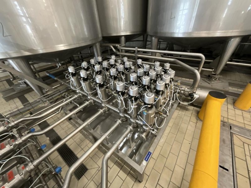 Pentair Pentair Sudmo DN2.5 Stainless Steel Multi Port Valve Manifold with Alfa Laval S/S Centrifugal Pump