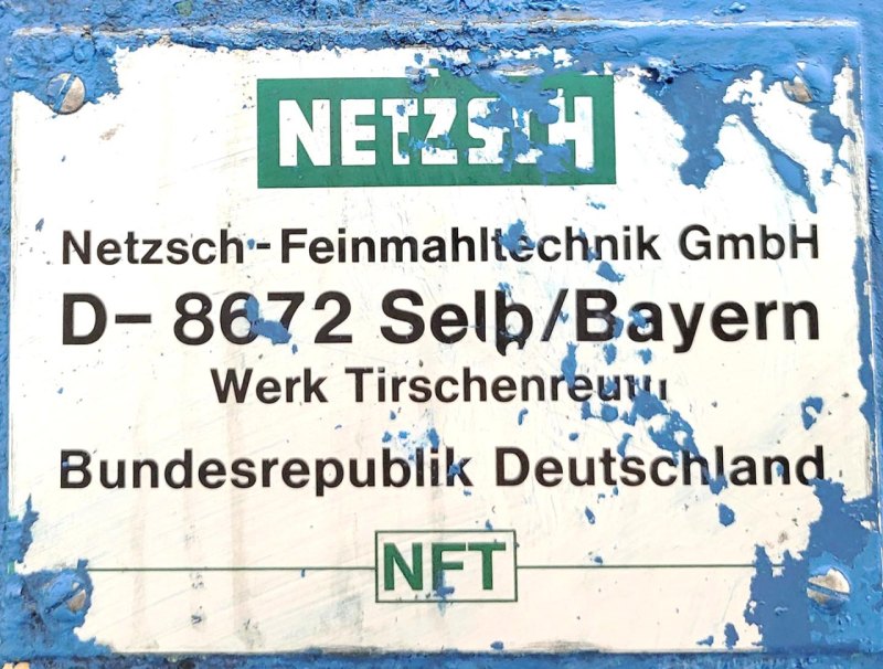 Netzsch LMZ60 - Sand mill