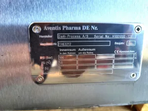 Amersham Pharmacia Biotech ø 100 x 1000 mm HPLC column - Miscellaneous filter