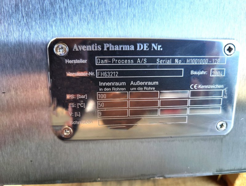 Amersham Pharmacia Biotech ø 100 x 1000 mm HPLC column - Miscellaneous filter